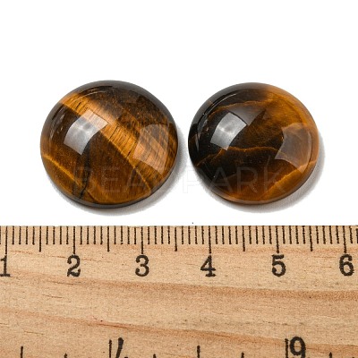 Natural Tiger Eye Cabochons G-C115-02A-36-1