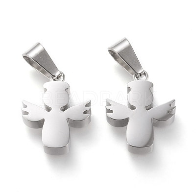 Non-Tarnish 304 Stainless Steel Pendants STAS-F253-13P-1