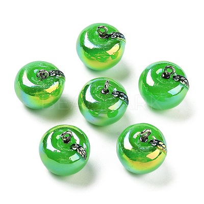 AB Color Resin Pendants LS-RESI-C051-02H-P-1