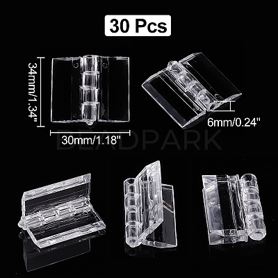 AHADEMAKER Transparent Acrylic Hinges TOOL-GA0001-69-1