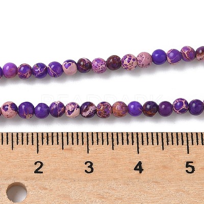 Dyed Natural Regalite/Imperial Jasper/Sea Sediment Jasper Beads Strands G-B124-C05-07-1