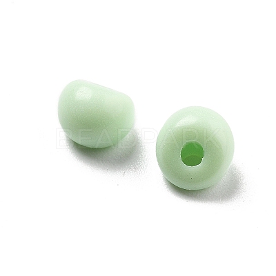 Acrylic Imitation Pearl Beads OACR-D300-01B-1