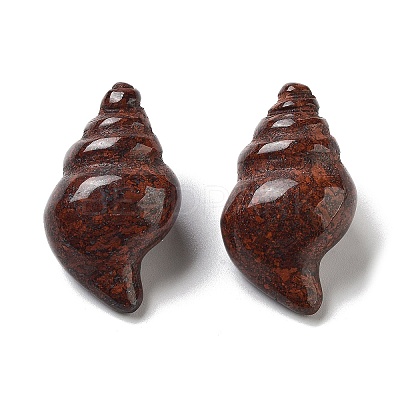 Natural Sesame Jasper Carved Figurines DJEW-L023-H19-1