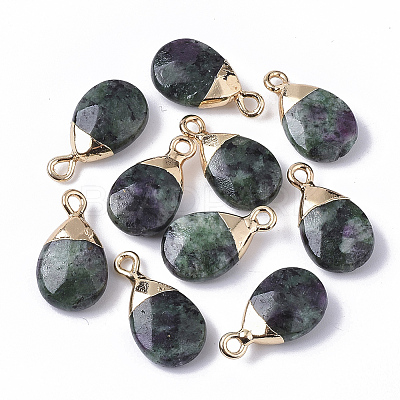 Natural Ruby in Zoisite Pendants X-G-S359-017A-1