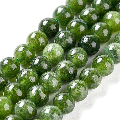 Dyed Natural Malaysia Jade Beads Strands X-G-G021-02C-13-1