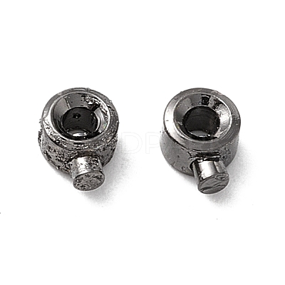 Brass Crimp Beads KK-E280-01B-1