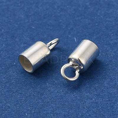 925 Sterling Silver Cord Ends STER-P055-02B-S-1