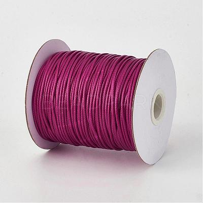 Eco-Friendly Korean Waxed Polyester Cord YC-P002-1mm-1109-1