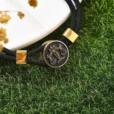 Constellation Nylon Cords Multi-strand Bracelets BJEW-U016-01A-09-1