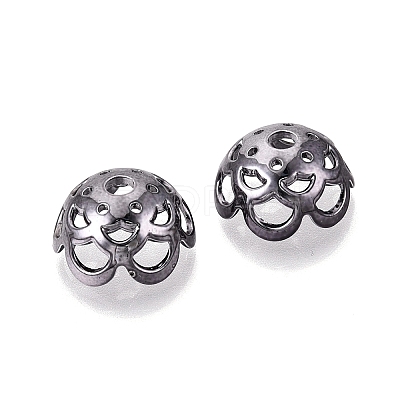 UV Plated ABS Bead Caps OACR-D316-04B-01-1