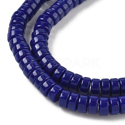 Opaque Glass Beads Strands GLAA-I060-01B-1