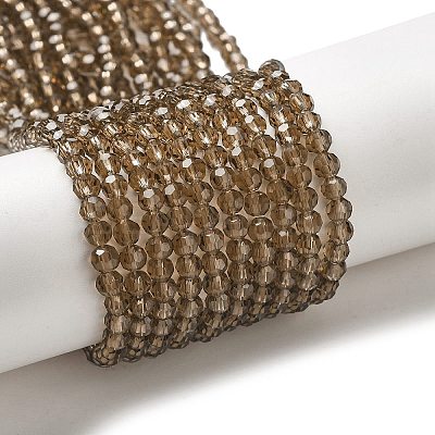Transparent Glass Beads Strands LS-EGLA-A035-T4mm-D16-1
