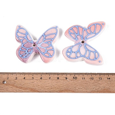 Handmade Porcelain Beads PORC-Q008-02B-1