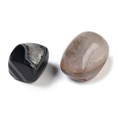 Natural Agate Beads G-H022-02-1