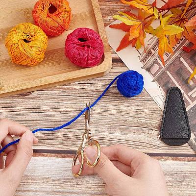 2Pcs Stainless Steel Sewing Scissors TOOL-SC0001-26-1
