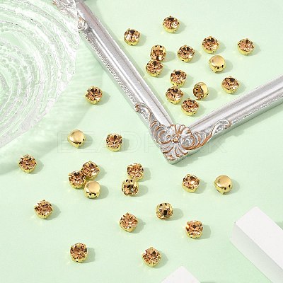 Preciosa® MAXIMA Crystal in Sew-On Cup Y-PRC-SS34-10330-G-1