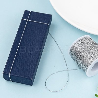 1mm Jewelry Braided Thread Metallic Threads MCOR-S002-02-1
