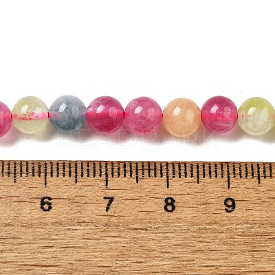 Dyed Natural Malaysia Jade Beads Strands X-G-G021-02A-18-1