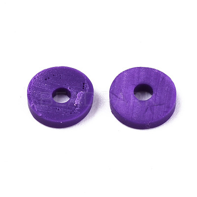 Handmade Polymer Clay Beads CLAY-Q251-4.0mm-98-1