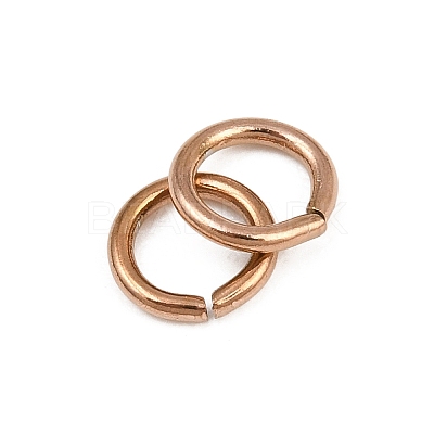 304 Stainless Steel Open Jump Rings SA-CBAF81C-01I-RG-1