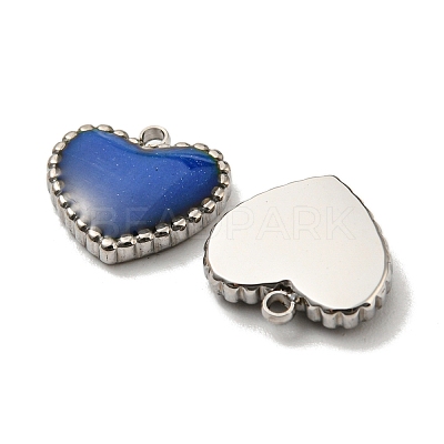 304 Stainless Steel Enamel Charms X-STAS-L022-094P-1