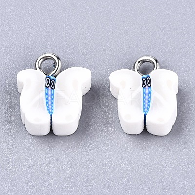 Handmade Polymer Clay Charms CLAY-T016-62-1