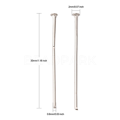 Iron Flat Head Pins HP3.0cm-1