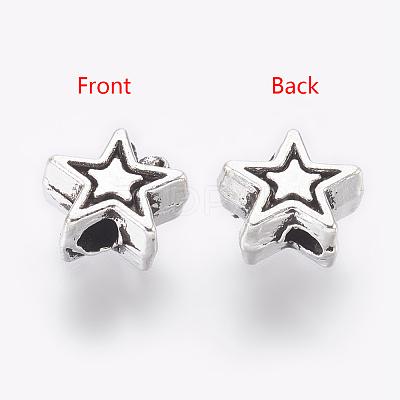 Tibetan Style Alloy Beads LS-X-TIBEB-01-AS-RS-1