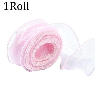 1 Roll Fishtail Yarn Iridescent Ribbon for Bowknot Making OCOR-YW0001-14E-1