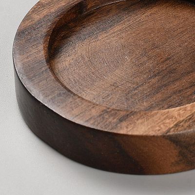 Wood Pepper Grinder Holder AJEW-WH20005-02-1