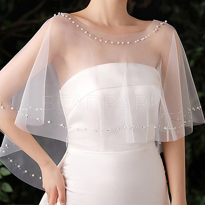 Lady Tulle Collars AJEW-WH0502-34B-1