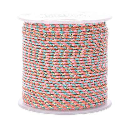 4-Ply Polycotton Cord with Metallic Thread OCOR-Z003-C01-1