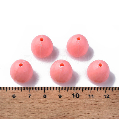 Opaque Acrylic Beads MACR-S373-10A-A08-1