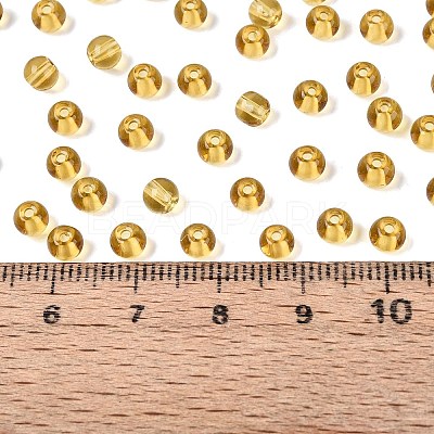 FGB Transparent Glass Seed Beads SEED-N013-01A-08-1