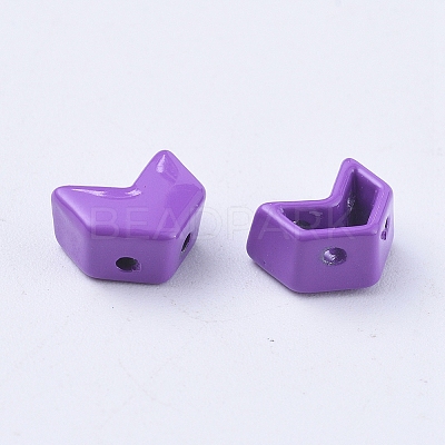 Spray Painted Alloy Multi-Strand Links PALLOY-G268-L01-028-1