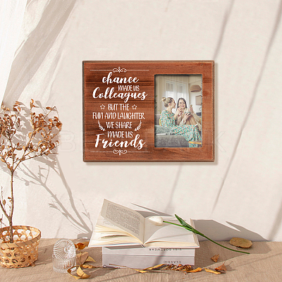 MDF Photo Frames DIY-WH0231-039-1