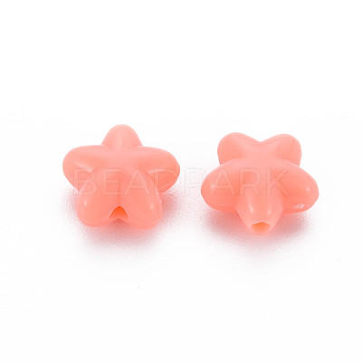 Opaque Acrylic Beads MACR-S373-26-A06-1