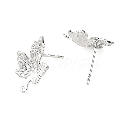 SHEGRACE Brass Stud Earring Findings XGRQ64921-861P-1