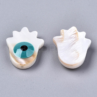Natural Freshwater Shell Beads SHEL-T018-07A-1