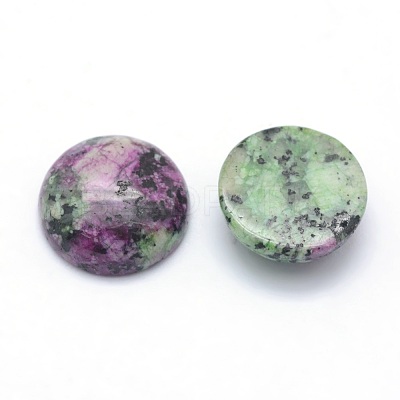 Natural Ruby in Zoisite Cabochons G-P393-R34-12mm-1