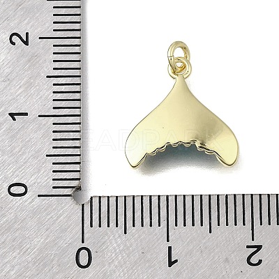 Brass Enamel Charms KK-U072-09G-1
