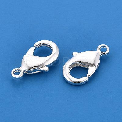 Brass Lobster Claw Clasps KK-YW0004-01C-S-1