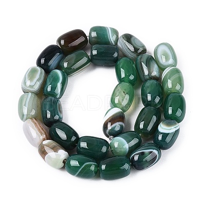 Natural Agate Beads Strands G-N356-02B-12-1