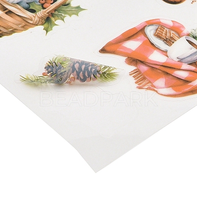 20Pcs PET Self-Adhesive Stickers STIC-M004-04C-1