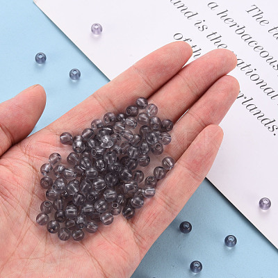 Transparent Acrylic Beads MACR-S370-A6mm-769-1