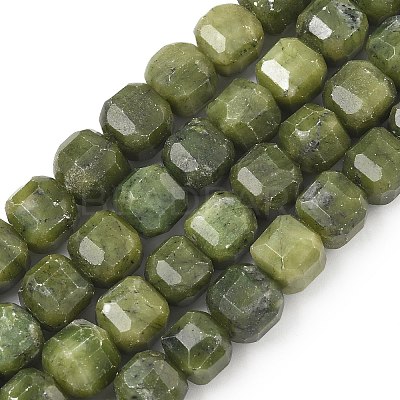 Natural Chinese Southern Jade Beads Strands G-C267-A17-1
