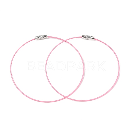 Steel Wire Bracelet Making TWIR-A001-10-1