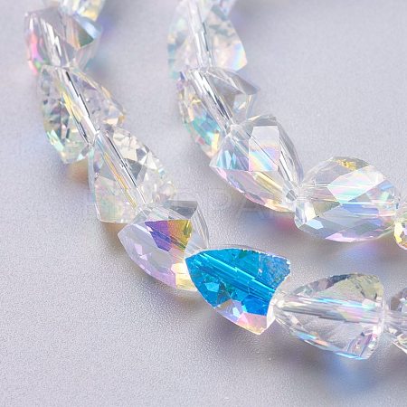Glass Imitation Austrian Crystal Beads GLAA-O019-04-1