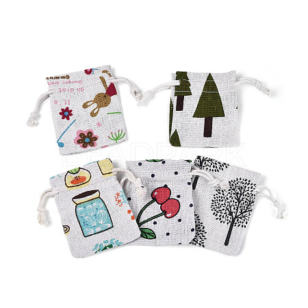 Burlap Packing Pouches ABAG-N009-04A-1