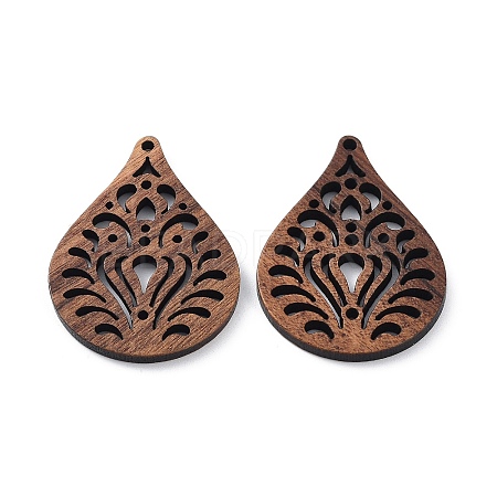 Walnut Wood Laser Cut Pendants X-WOOD-Q051-03A-1